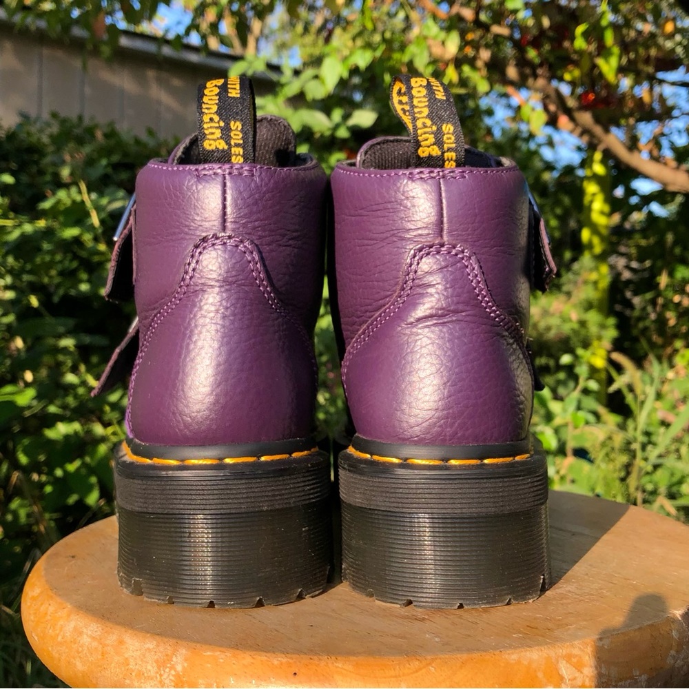 Dr. Martens Devon Heart Platform Boots - Picture 3 of 16